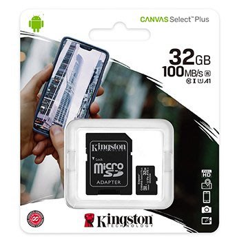 [信達電腦] Kingston 金士頓 32GB 記憶卡 MicroSDHC UHS U1 100MB/s 32G記憶卡