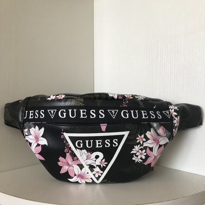 新款GUESS包包Guess印花胸包腰包兩用款