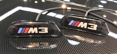 【歐德精品】德國原廠BMW F80 M3 黑色M字 M3發光M字 M3座椅標誌 新版M3黑字 M3椅靠背M字