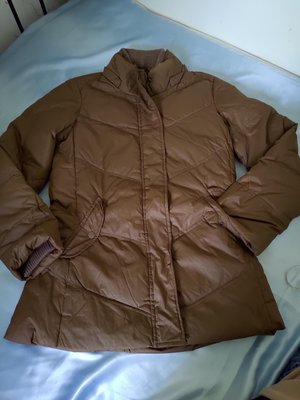 [99go]  GAP 深褐色 重磅 保暖  羽絨 外套 S號  大女童可穿