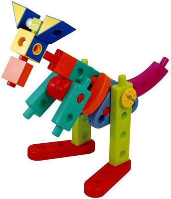 #7356 智高 Gigo 小工程師 動物組 益智玩具 積木 大象 袋鼠 長頸鹿 小雞 猴子 老虎 可組30種動物