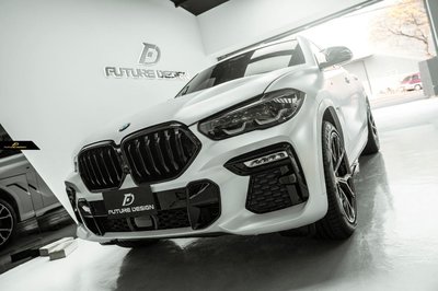 【政銓企業有限公司】BMW G06 X6 單線 M Performance 全亮黑 水箱罩 鼻頭 免費安裝 現貨