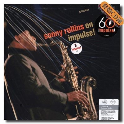 發燒CD Sonny Rollins On Impulse Acoustic Sounds Edition正版黑膠全新 免運