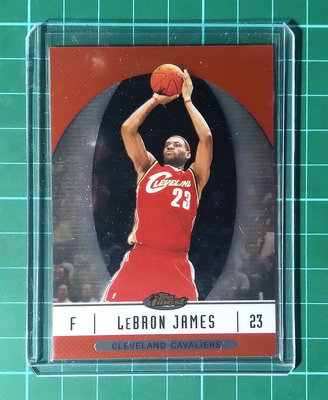 2007 Topps Finest Lebron James