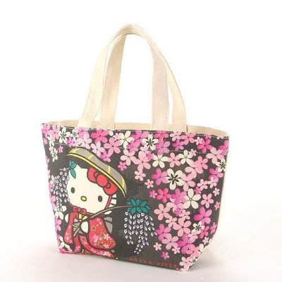 日式櫻花kitty綿質布包（請先詢問你要的款式及數量)