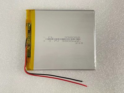 聚合物電池 398088 3.7v 3800mAh 平板電腦電池 398088 平板電腦電池 398088 移動電源