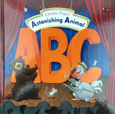 [邦森外文書] Charles Fuge's Astonishing Animal ABC 精裝本 學英文字母認識動物