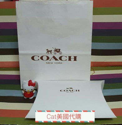 COACH OUTLET 款小型包裝禮物盒+紙袋~可放手拿包.短夾（一組200）