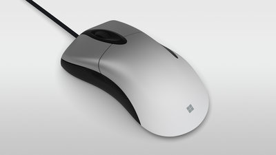 Microsoft 微軟閃靈鯊專業版遊戲滑鼠(銀珀)【風和資訊】