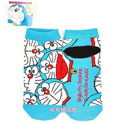 布布精品館，日本 Doraemon  哆啦A夢 小叮噹 任意門 襪子 棉襪 正版授權