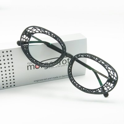 [恆源眼鏡]  MORGENROT 262 102 德國製 3D列印鏤空鏡框 無螺絲鈦金屬鏡架 藝術成品般的視覺饗宴
