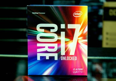 二手 Intel i7 6700K 第六代 不鎖倍頻 SR2L0 1151 CPU 吃雞
