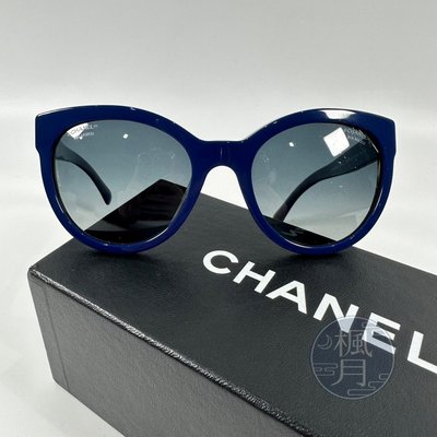 BRAND楓月 CHANEL 香奈兒 5315A 藍框墨鏡 遮陽 眼鏡 配件 適合亞洲臉型 夏日必備