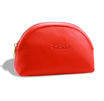 Chanel 香奈兒 精緻紅色化妝包