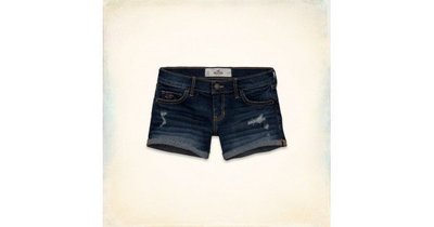 真品Hollister Co牛仔短褲(0229-023)