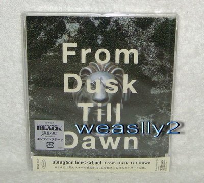 ABS 西川貴教(T.M.R)學院貴公子abingdon boys school-From Dusk Till Dawn(日版CD)