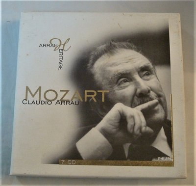 夢幻逸品(PHILIPS)Mozart: 鋼琴奏鳴曲集、幻想曲、輪旋曲/ Arrau，1973-88年錄音，7CD