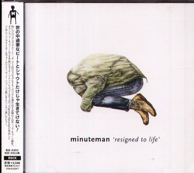 K - Minuteman - Resigned To Life - 日版+2BONUS  - NEW