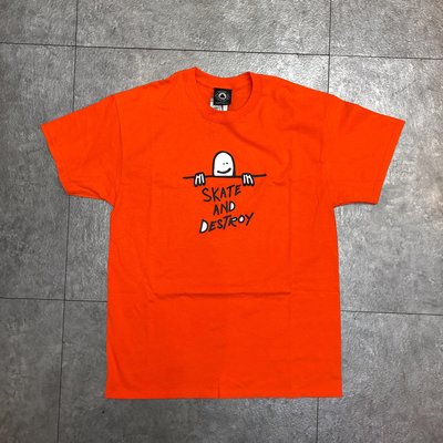【FAITHFUL】THRASHER Gonz SAD Logo T-Shirt【144853】短TEE 橘