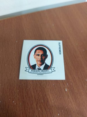Supreme x Obama 歐巴馬 貼紙
