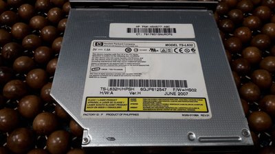 二手筆電內建式光碟機  HP  MODEL TS-J632 DVD-RW光碟機_內接式IDE介面