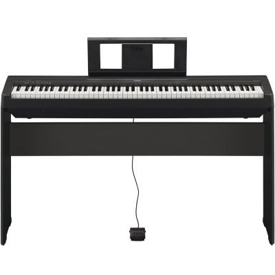 YAMAHA 88鍵電鋼琴 P45  黑色【立派樂器】
