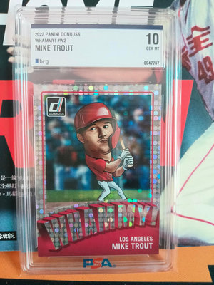 Mike Trout BRG鑑定卡