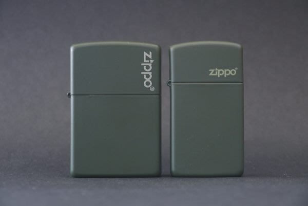 One 1 美系 Zippo商標 野戰綠 烤漆 寬版 221zl 窄版 1627zl 任選 Yahoo奇摩拍賣