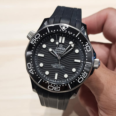 【個人藏錶】 OMEGA 歐米茄 黑武士 鈦金屬錶殼 黑色陶瓷圈 8806大師天文台機芯 2023年全套 近新錶 台南二手錶