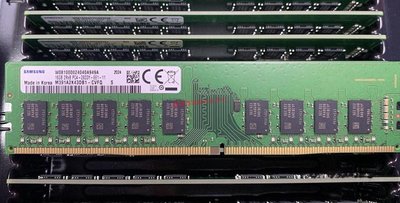 三星M391A2K43DB1-CTD 16G 2RX8 PC4-2666V 純ECC DDR4伺服器記憶體