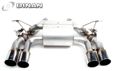 【樂駒】DINAN BMW F80 M3 F82 M4 排氣 尾段 尾飾管 系統 改裝 套件 拋光 不鏽鋼 霧面黑
