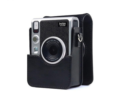 for Fujifilm 富士instax mini evo相機 專用皮套 附背帶 方便收納 方便攜帶