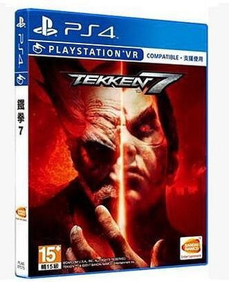 易匯空間 PS4 游戲二手   鐵拳7 鐵拳 Tekken7 繁體中文  即發 YX2566