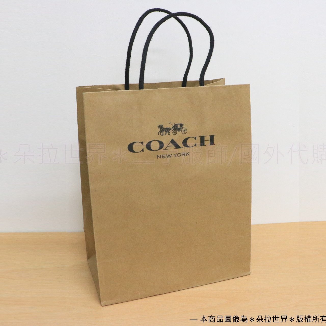 蔻馳COACH 品牌紙袋專櫃紙袋牛皮紙袋| Yahoo奇摩拍賣