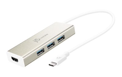 【開心驛站】 凱捷j5create JCH451 USB 3.1 Type-C轉HDMI充電傳輸集線器