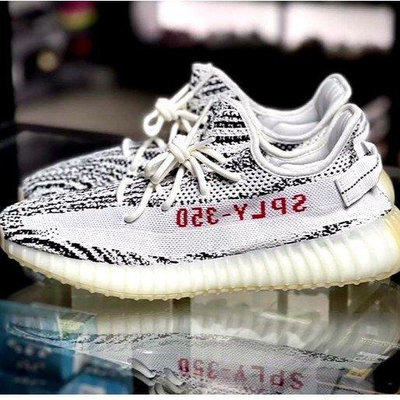 【流行潮品】Adidas Yeezy 350 V2 boost zebra 白斑馬 CP9654-2020 男女款慢跑鞋