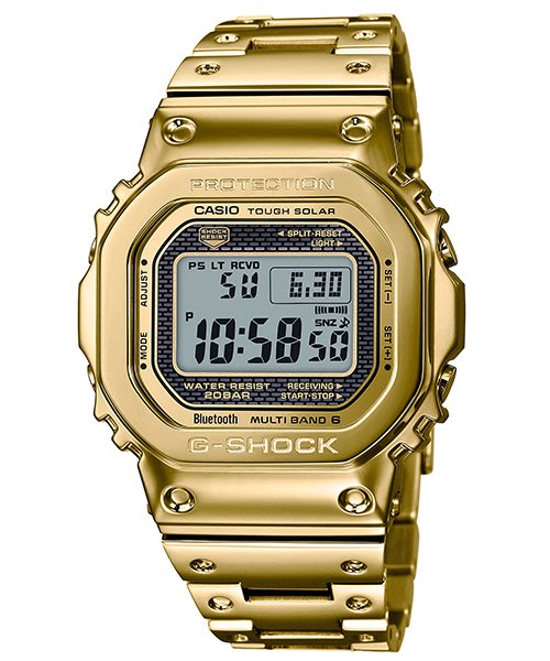 G-SHOCK 卡西歐CASIO GMW-B5000TFG-9 35週年金色藍芽限量盒裝| Yahoo