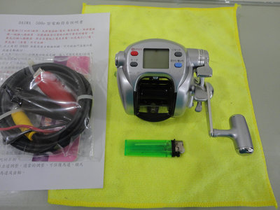 日本製daiwa SEABORG (西伯格) MAG MAX 500e型電動捲線器，速度200