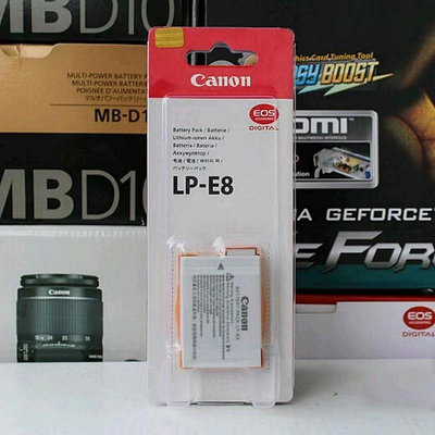 【開心鋪子】CANON 佳能 原廠 LP-E8 電池 EOS 550D 600D 650D 700D X4 單反相機充電