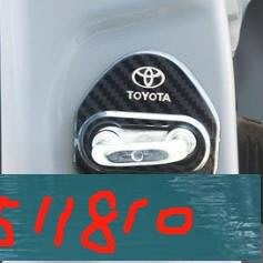 豐田 TOYOTA VIOS RAV4 CHR CAMRY ALTIS 碳纖維門鎖扣 車門保護蓋 Y1810