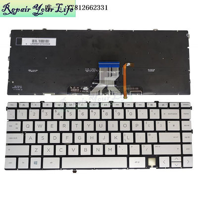 電腦零件惠普 HP Spectre x360 14-EA 14-ea0047nr 14-ae023dx 鍵盤背光UK筆電