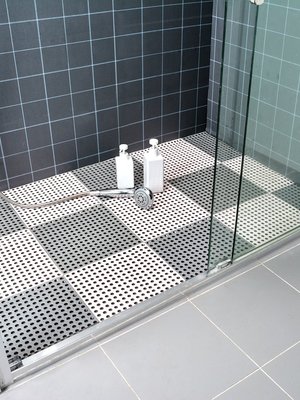 小姐姐『居家』30*30 浴室防滑墊淋浴專用洗澡 廁所 地墊 墊子 廁所拼接隔水防水鏤空