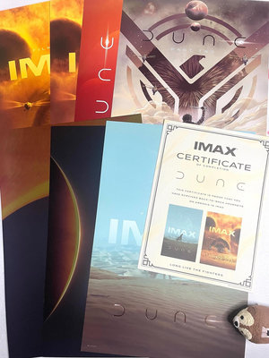 《沙丘2》9張海報套裝IMAX海報尺寸A3大小沙丘2 IMAX橫版海報沙丘2 IMAX豎版
