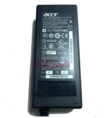 變壓器 原廠 Acer宏碁 CPA09-A065N1 19V 3.42A 筆記型電腦 電源 充電線 群光65W 全新