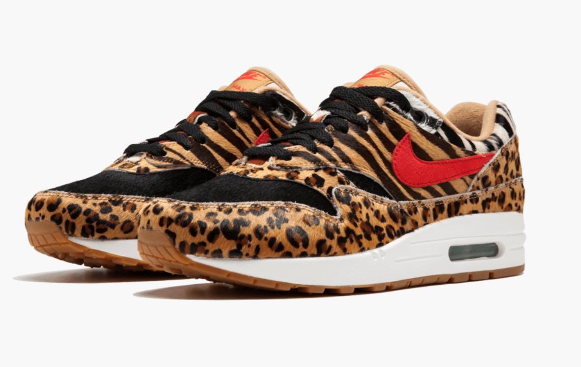 日貨代購CITY】NIKE X ATMOS AIR MAX 1 動物迷彩豹紋AQ0928-700 鞋子