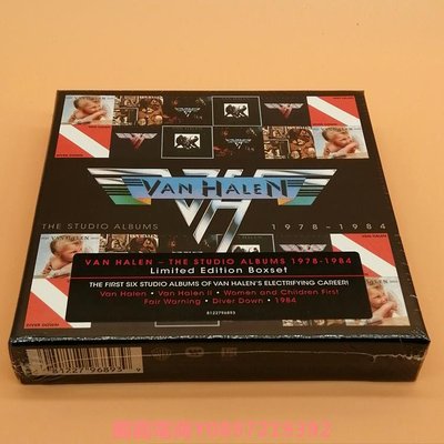 圖圖電商-范海倫樂隊 VAN HALEN THE STUDIO ALBUMS 【1978-1984】6CD 專輯