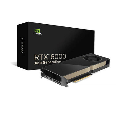 極致優品 麗臺英偉達NVIDIA RTX6000Ada 48G專業GPU圖形AI智能深度學習顯卡 KF7604