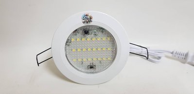 《消防材料行》含稅緊急照明燈 24顆 崁入式 SH-24S-AS迷你型LED嵌入式緊急照明燈 (消防署認證)
