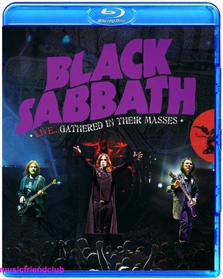 高清藍光碟 Black Sabbath Live Gathered In Their Masses Deluxe(藍光BD50)