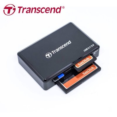 [公司貨] Transcend 創見 USB 3.1/3.0 UHS-II 多合一 讀卡機 (TS-RDF9K)